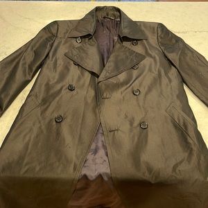 Authentic Vintage Gucci silk trench